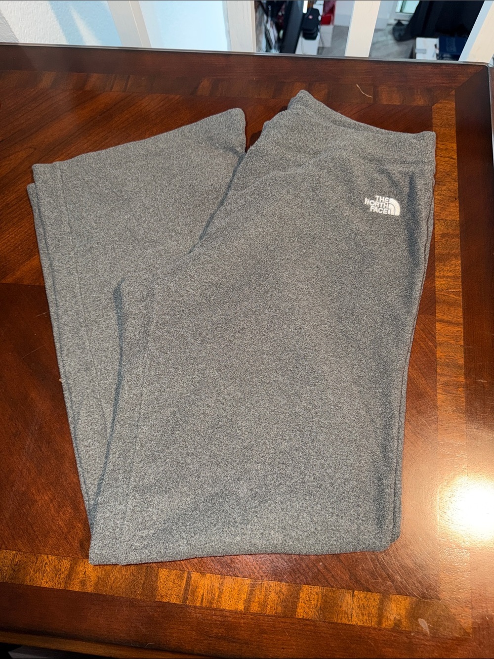 The North Face Charcoal Gray Fleece Sweatpants